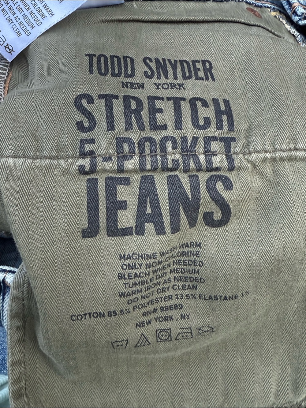 Todd Snyder skinny fit jeans - Picture 6 of 6